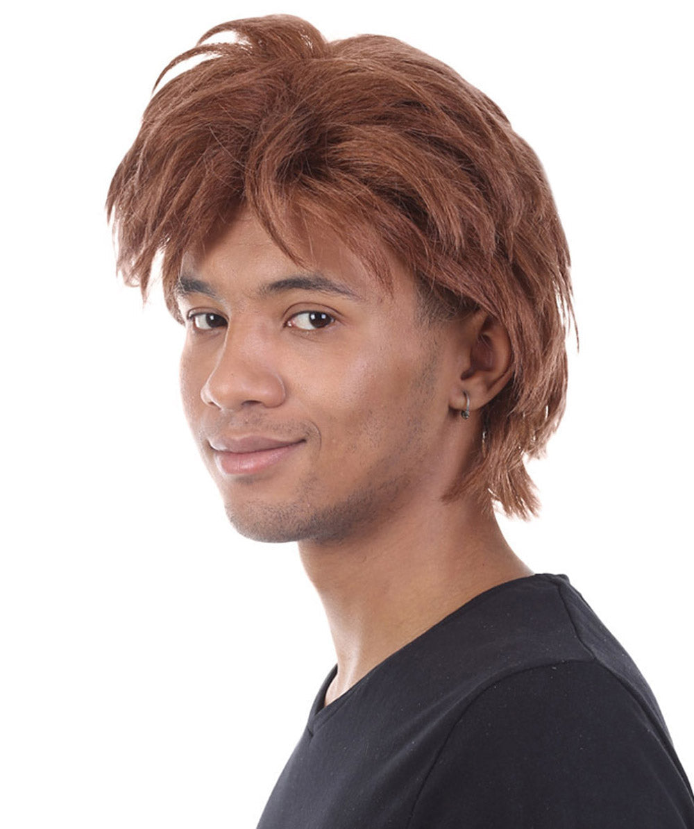 Men's Trainer wig | Brown Wigs | Premium Breathable Capless Cap