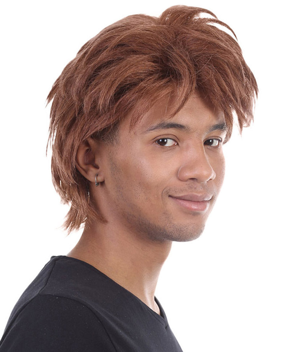 Men's Trainer wig | Brown Wigs | Premium Breathable Capless Cap