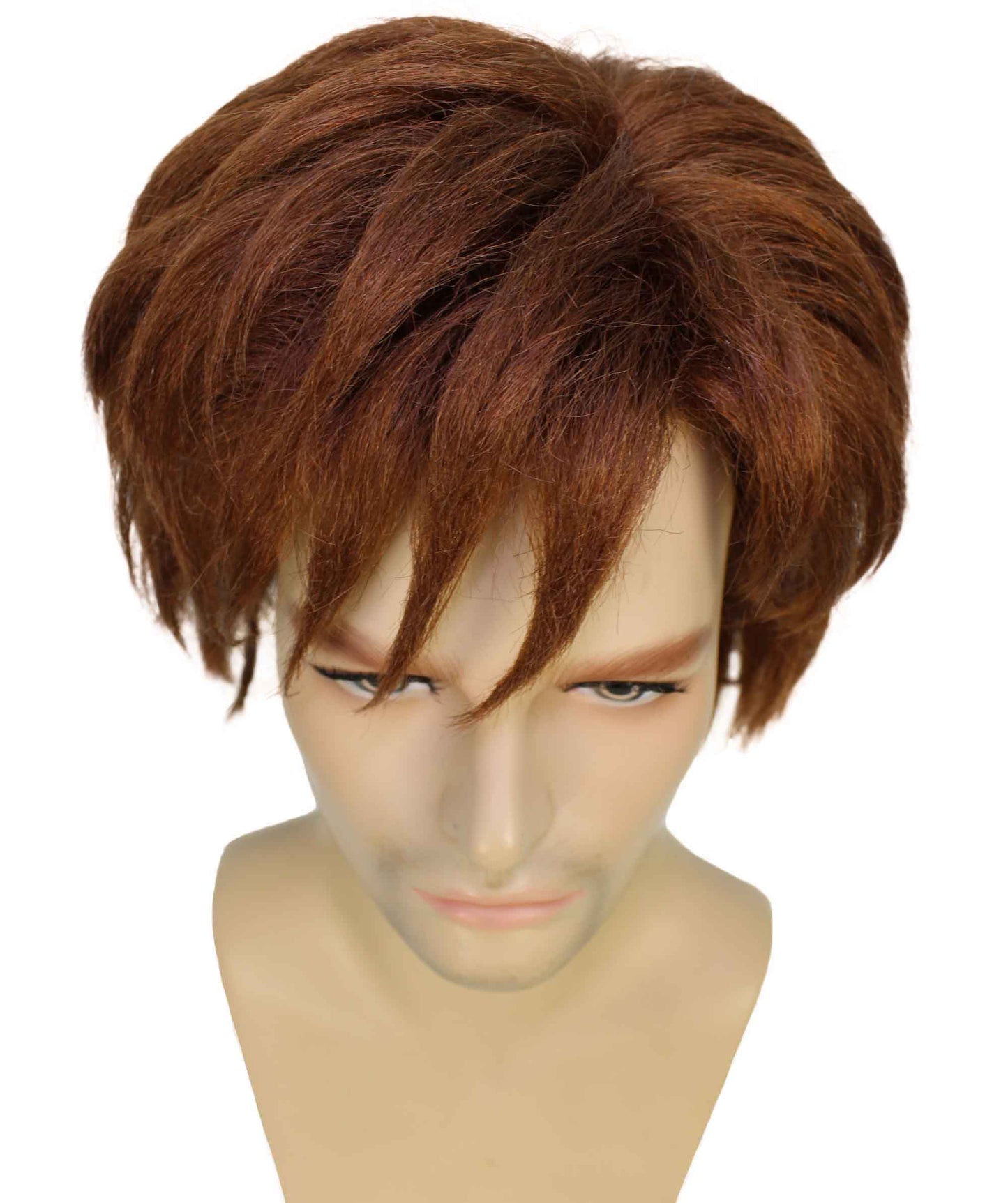 Men's Trainer wig | Brown Wigs | Premium Breathable Capless Cap