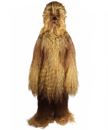 Lt Brown Hairy Warrior Ape Military Leader Cosplay Costume