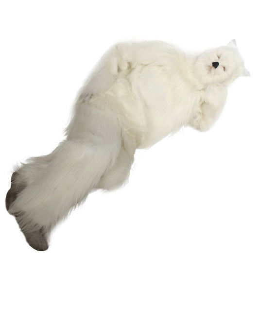 White Furry Cat Cosplay Costume