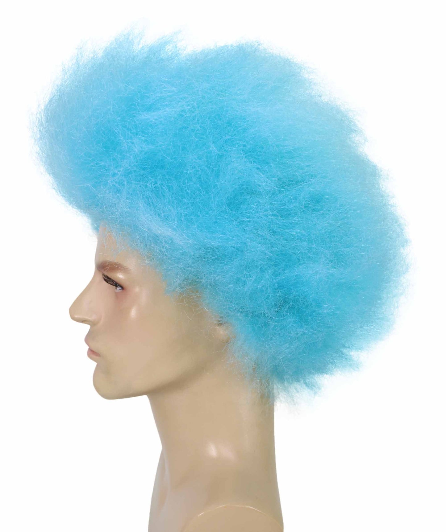 Dr Seuss Thing 1 & 2 | Men's Blue Color Straight Short Thing Wig