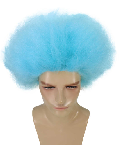 Dr Seuss Thing 1 & 2 | Men's Blue Color Straight Short Thing Wig