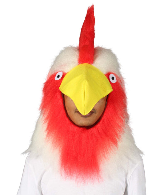 White and red Chicken Wig 