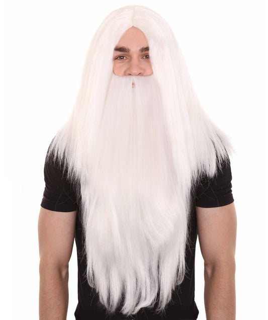 Wizard Wig with Beard and Mustache