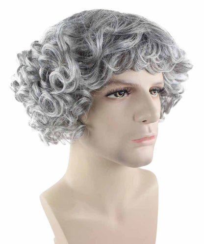 Gray Curly Wig