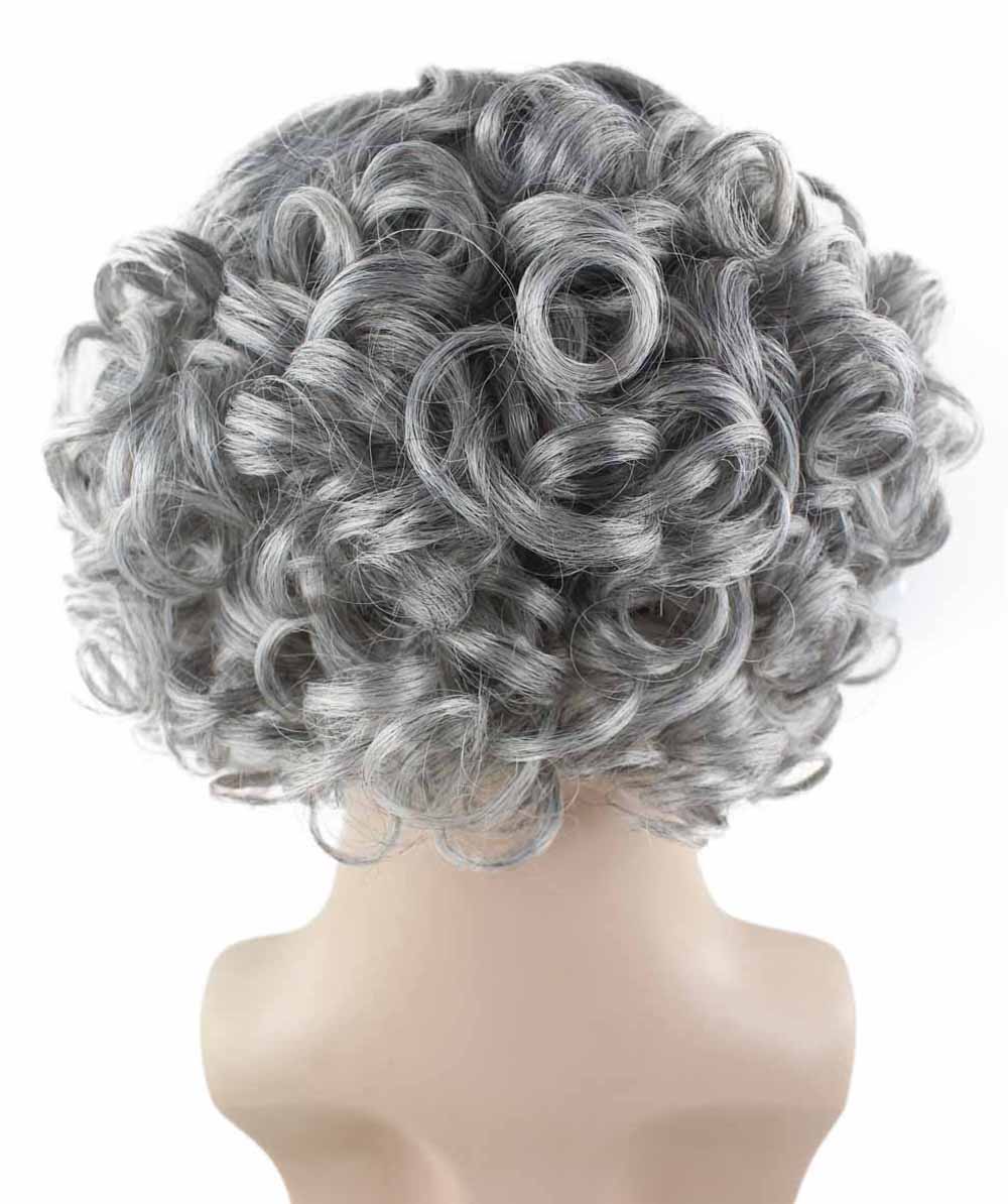 Gray Curly Wig