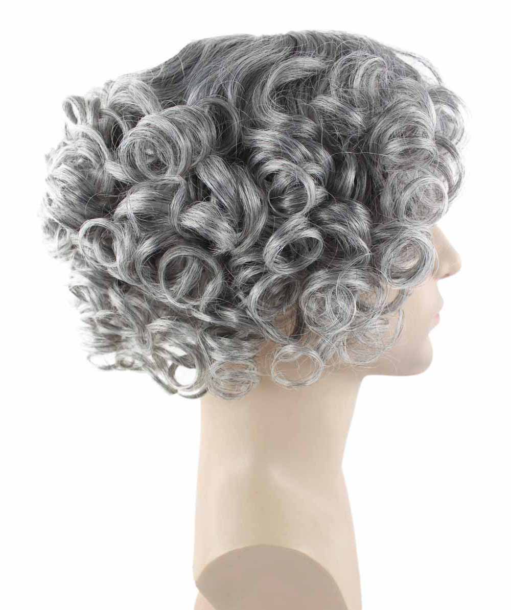 Gray Curly Wig