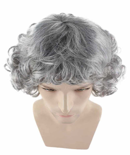 Gray Curly Wig