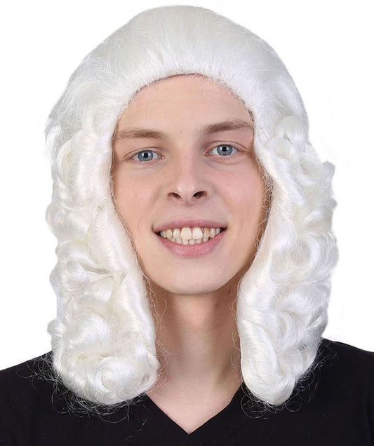White mens white wig