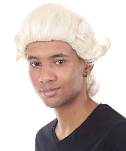 Colonial Founding Father Men's Wig 