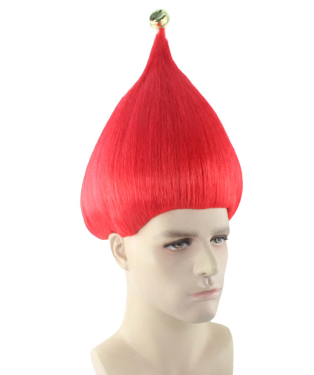 Bright Red Elf Wig