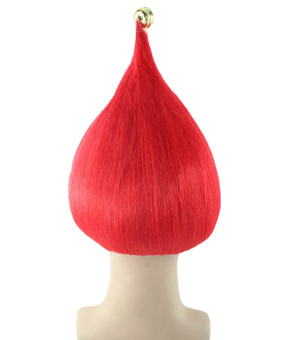 Bright Red Elf Wig