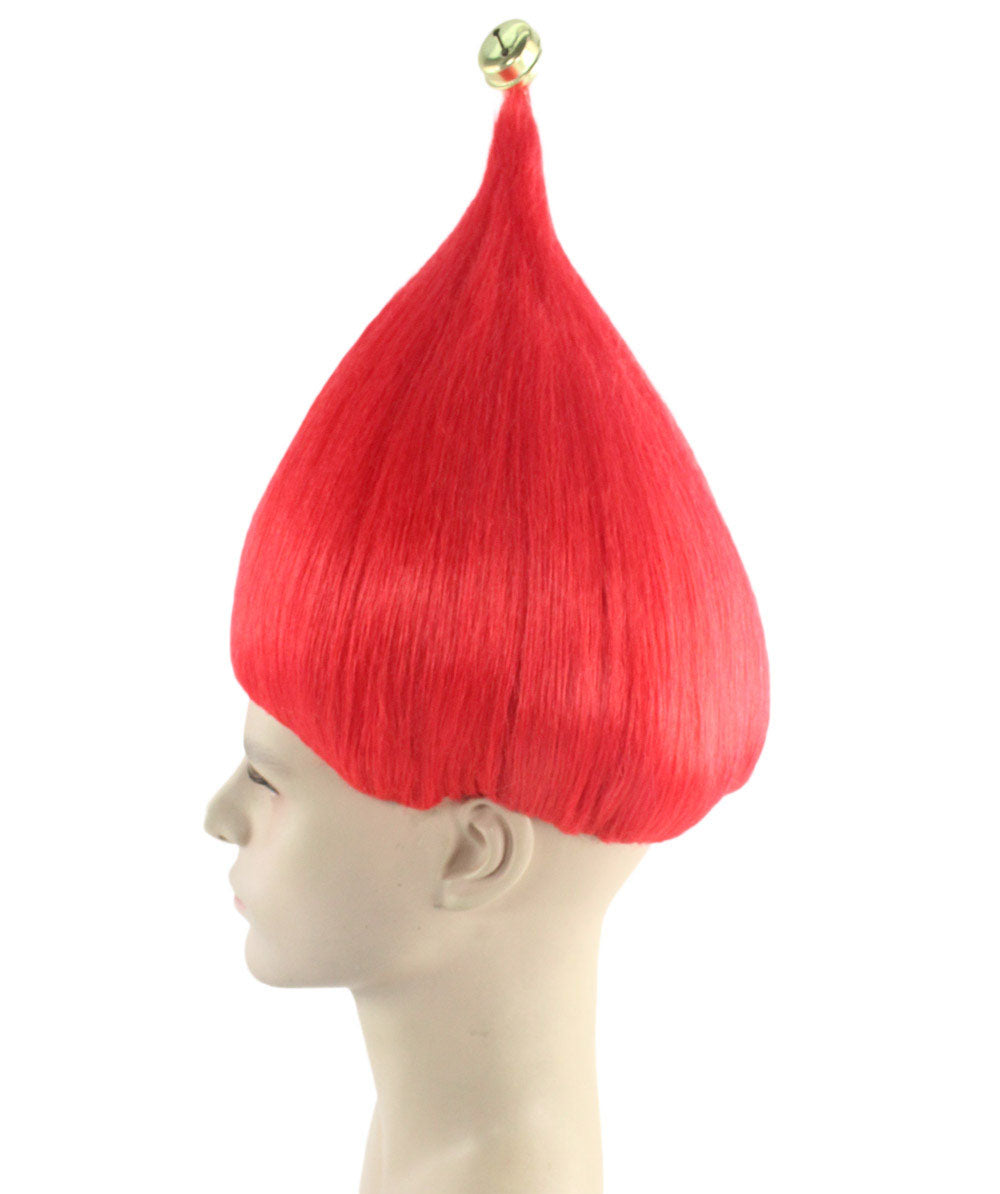 Bright Red Elf Wig