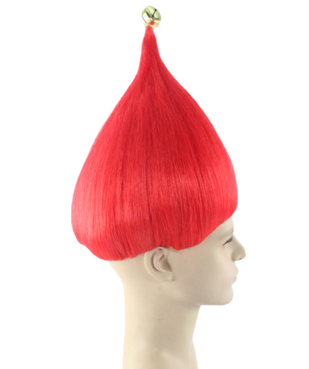 Bright Red Elf Wig