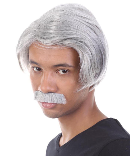 Internet Movie Old Man Wig | Movie Halloween Wig | Premium Breathable Capless Cap