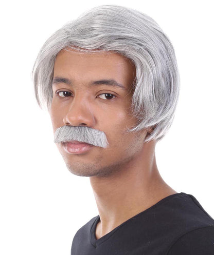 Internet Movie Old Man Wig | Movie Halloween Wig | Premium Breathable Capless Cap