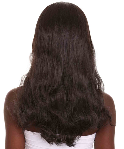 Women's Black Straight Army Wig