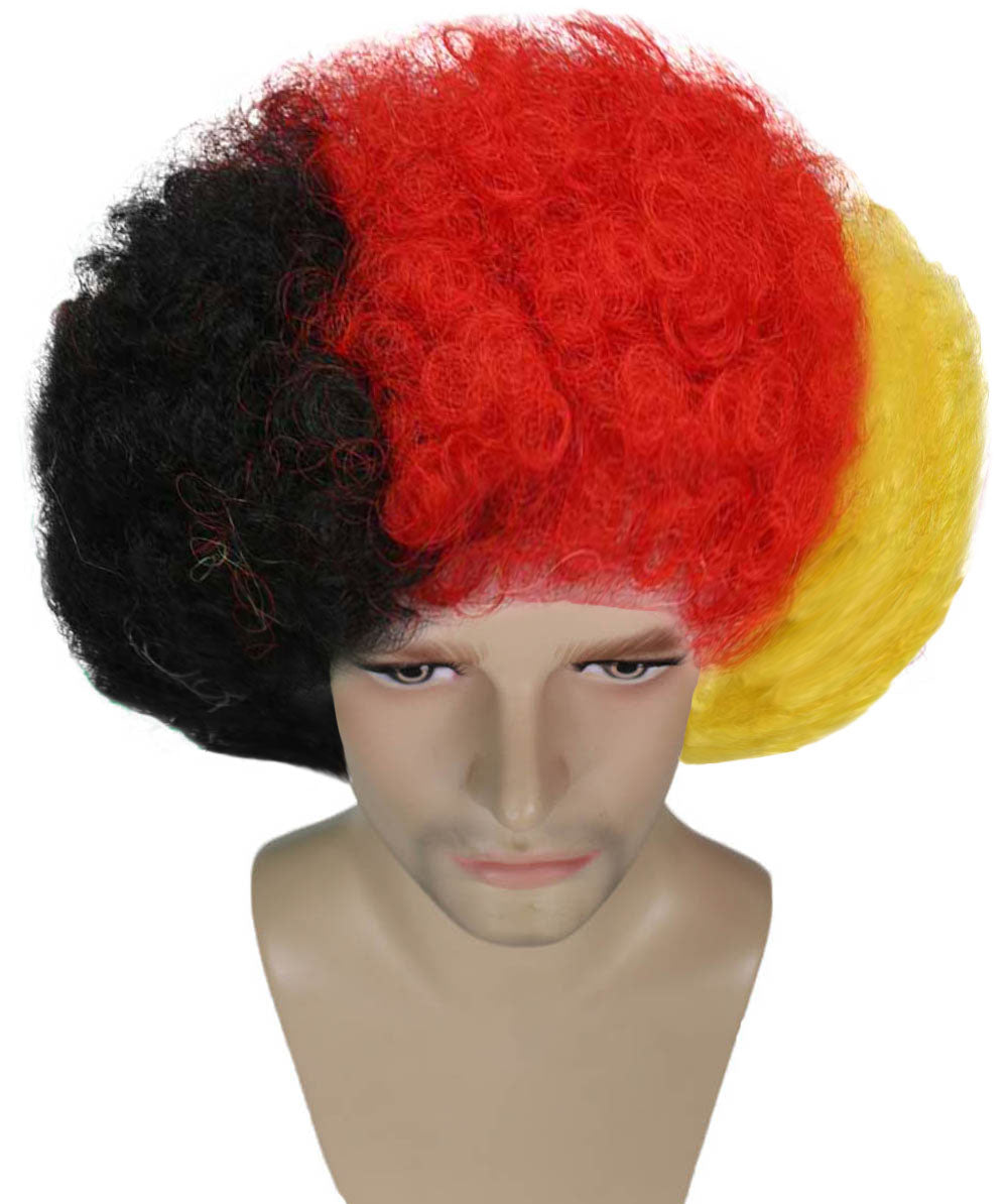 Germany sport afro wig