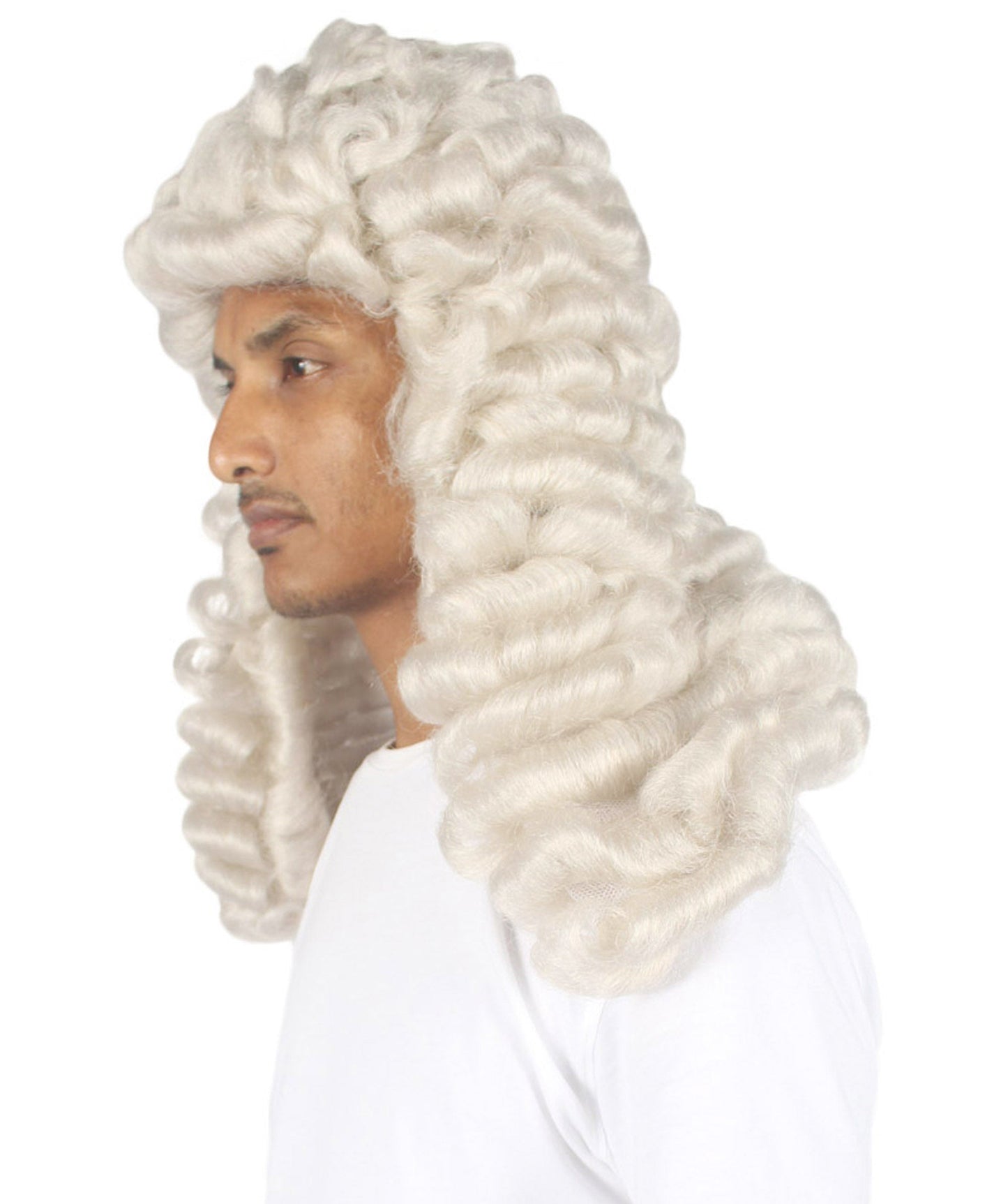 Colonial Judge White Wig