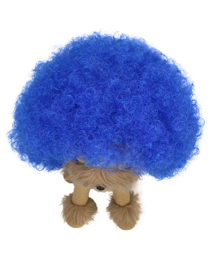 Blue Pet Afro Wig