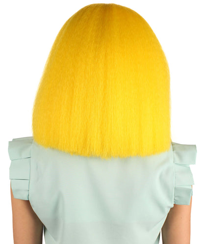 Yellow cosplay wig