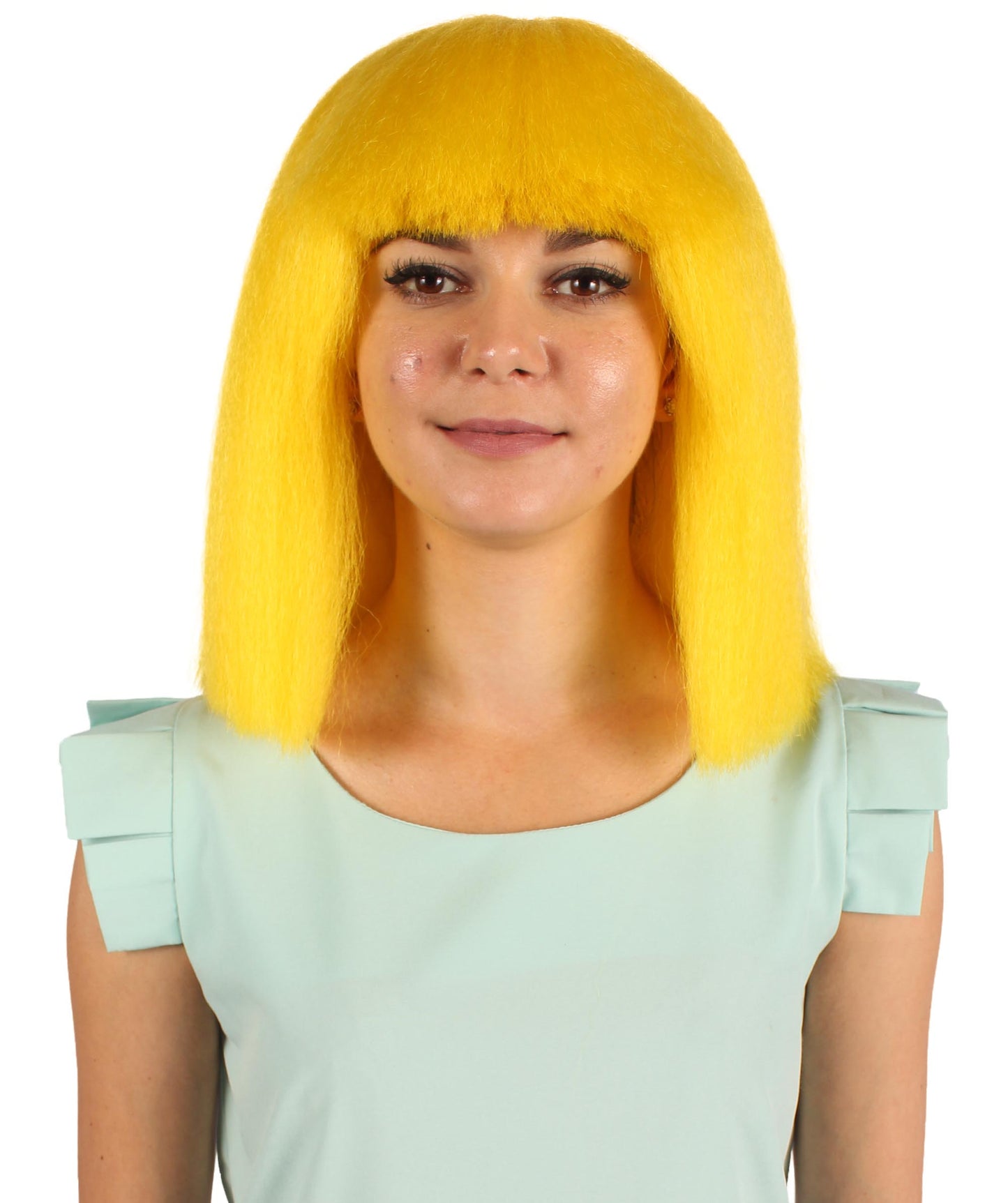 Yellow cosplay wig