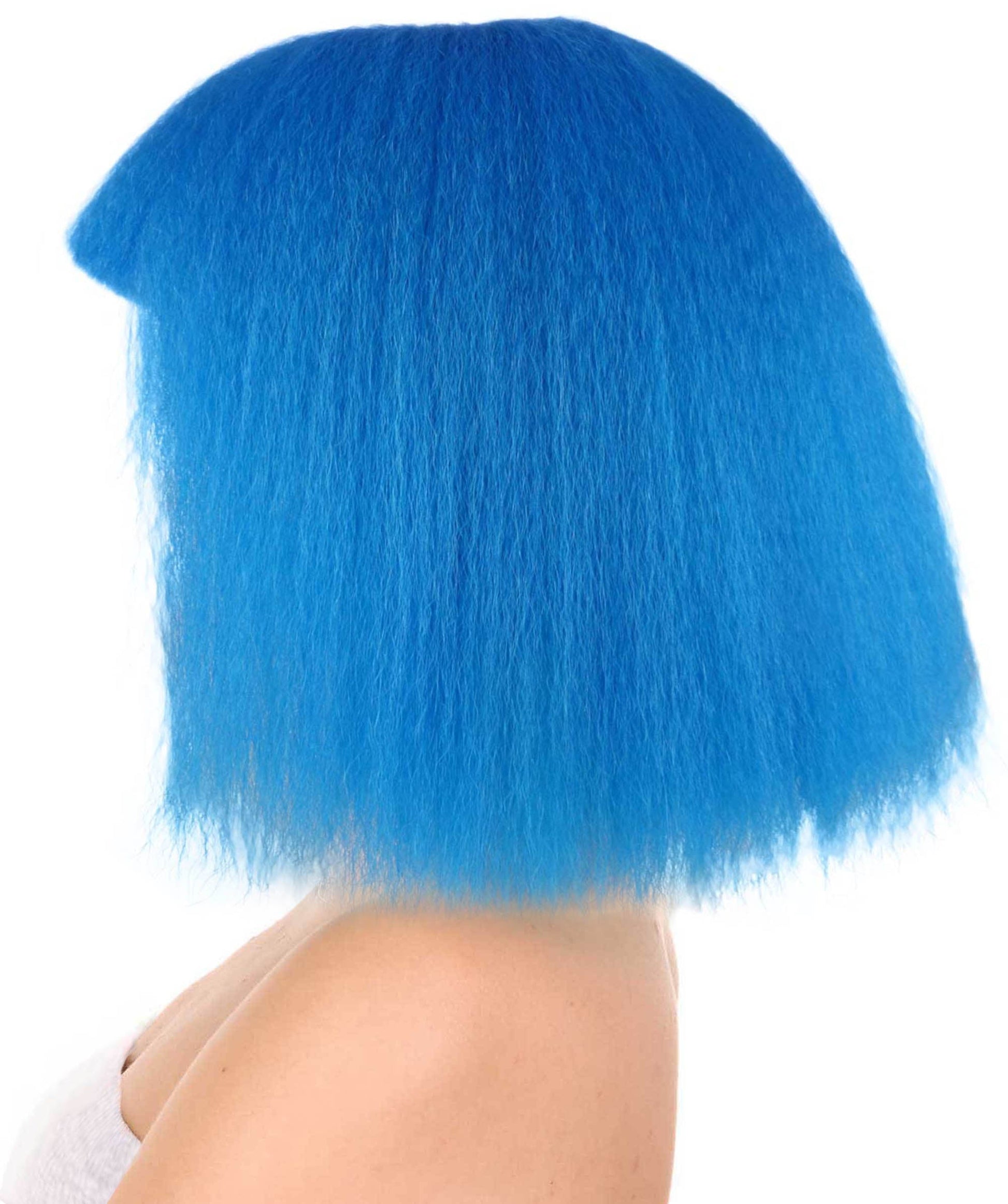 Neon Blue Wigs 