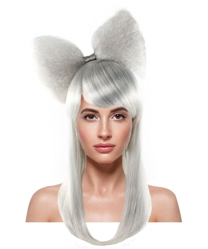 Grey Long Butterfly Womens Wigs collection