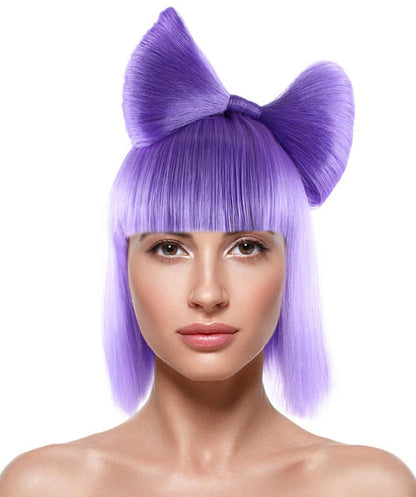 Lilac Women's Butterfly Bow Wigs