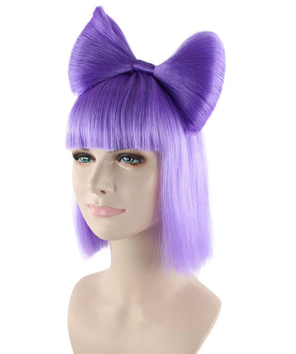 Lilac Women's Butterfly Bow Wigs