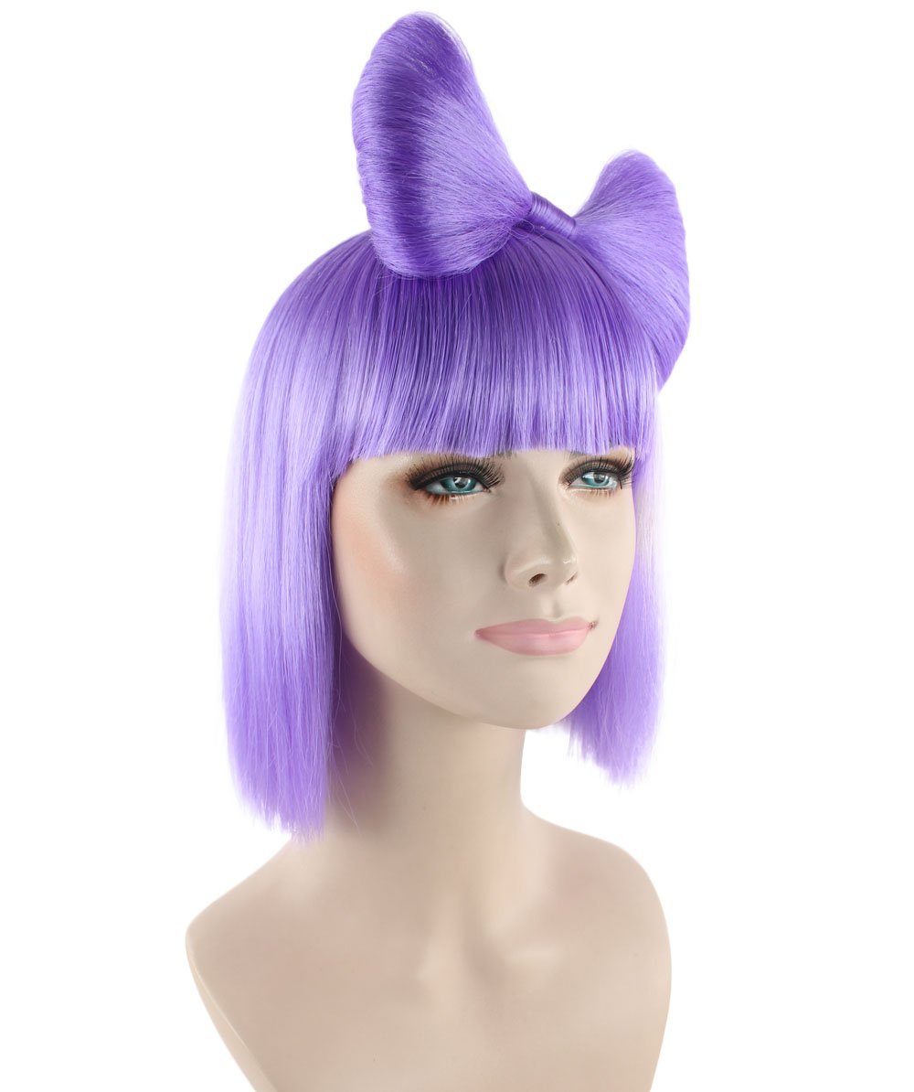 Lilac Women's Butterfly Bow Wigs