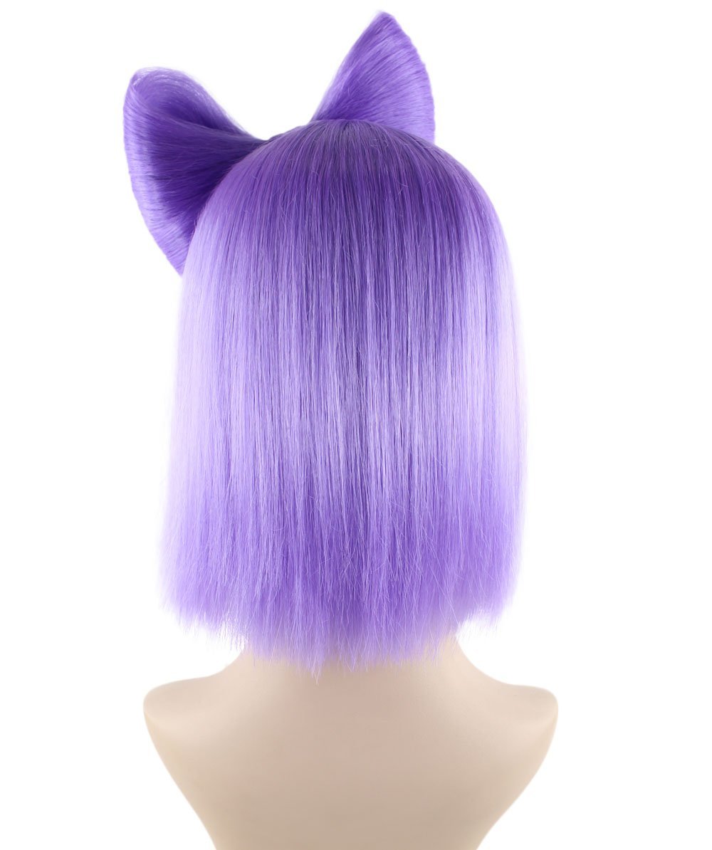 Lilac Women's Butterfly Bow Wigs