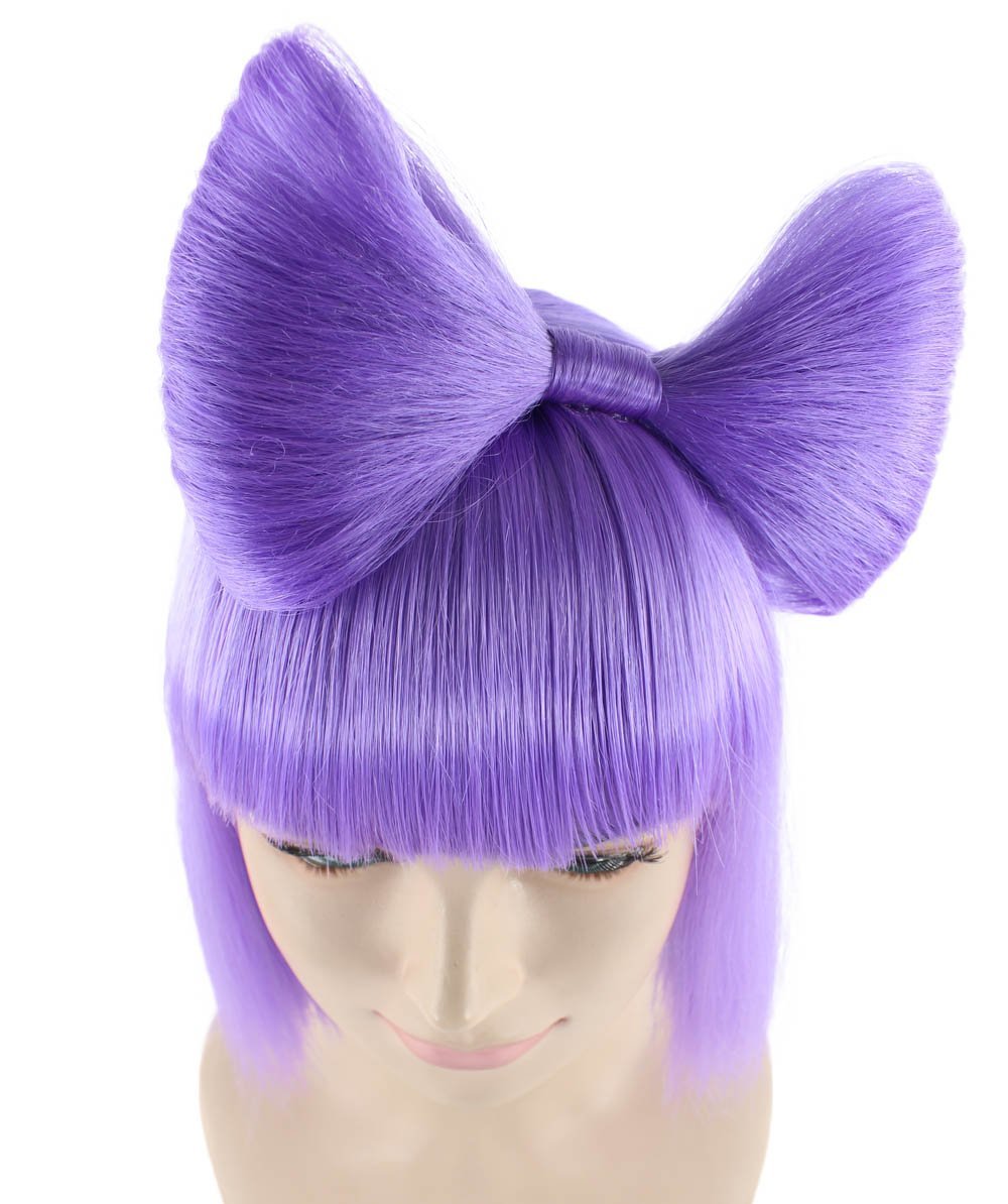 Lilac Women's Butterfly Bow Wigs