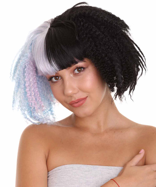 Adult Women's Crimped Ponytail Wig