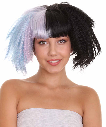 Adult Women's Crimped Ponytail Wig