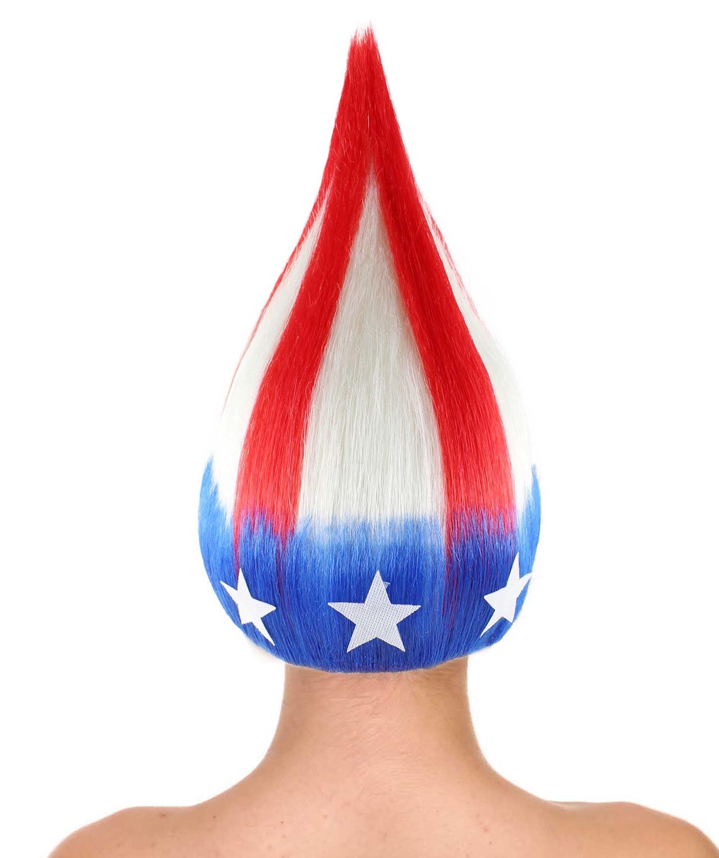 American Stripes Fun Troll Wigs