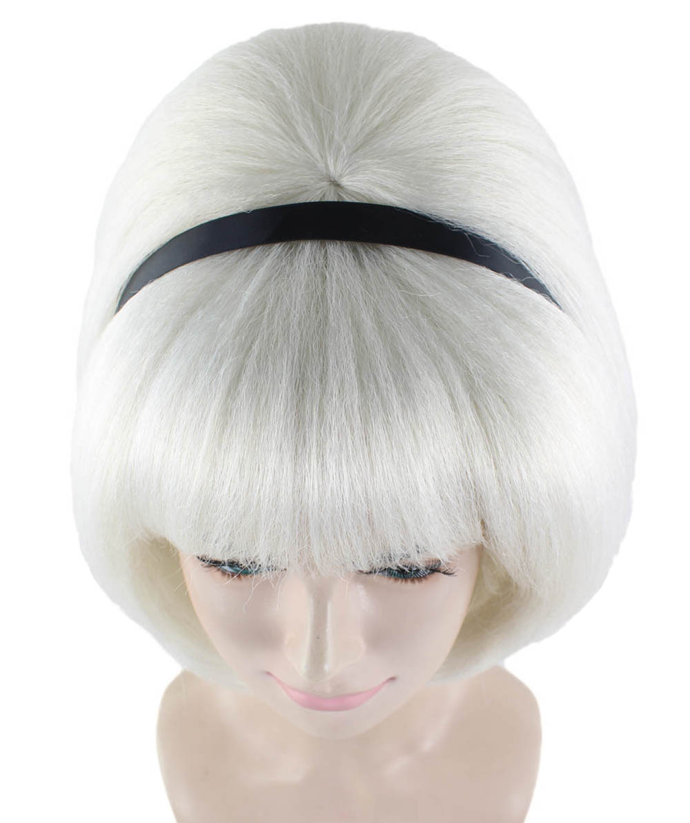 60's Lady Wig with Headband