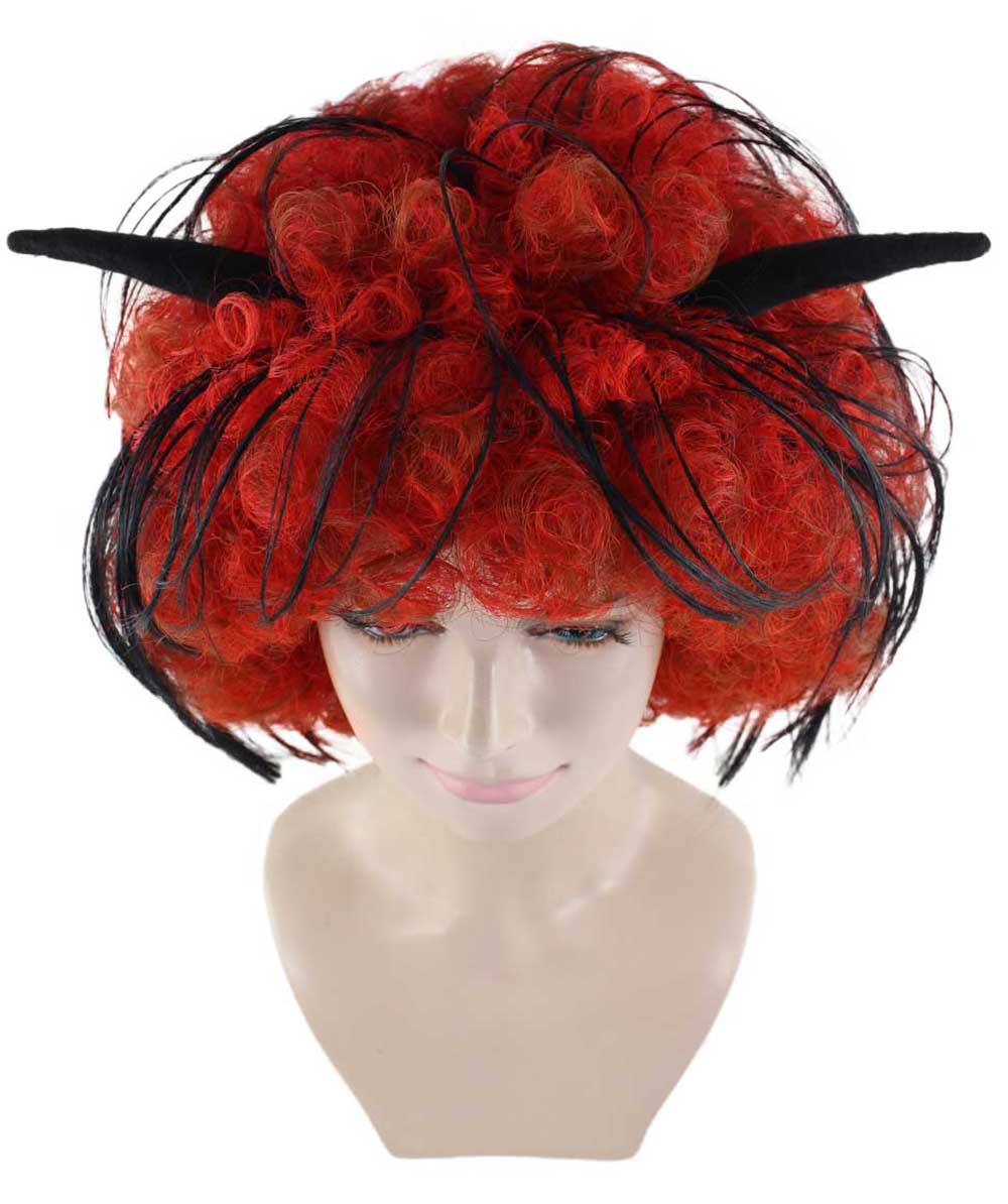 Women's Devil Wig with Horns