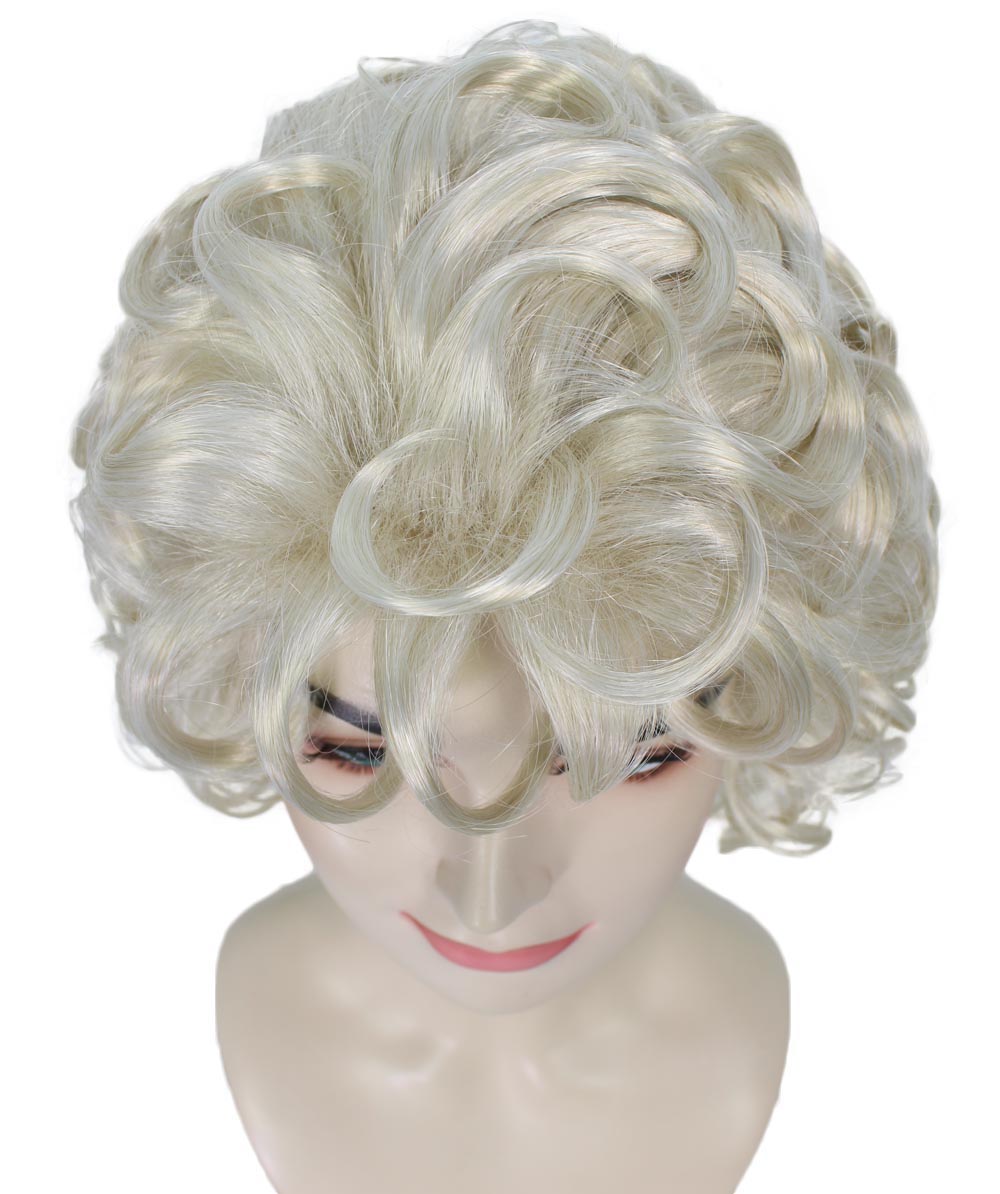 Blond Glamour Curly Wig