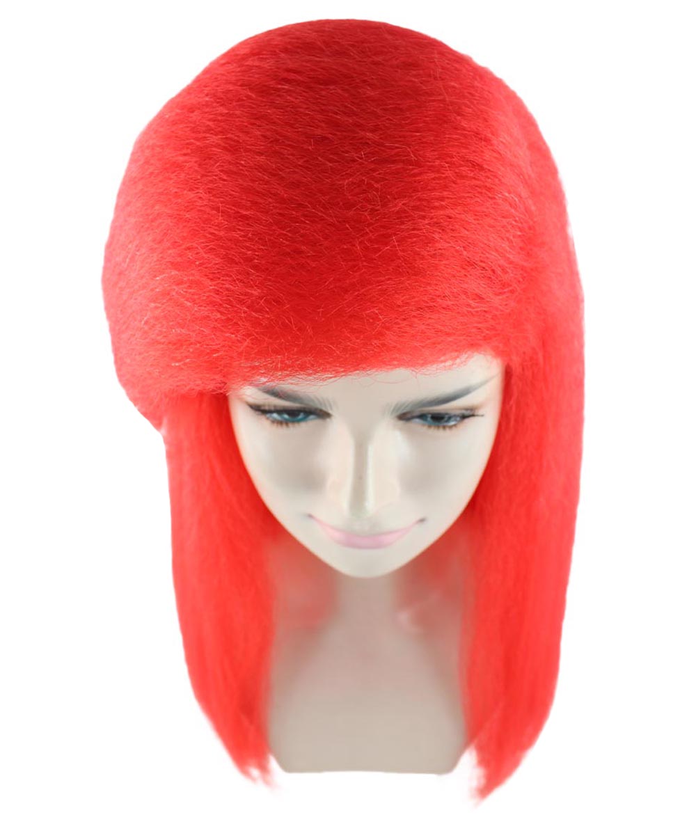 Red Mermaid Wig