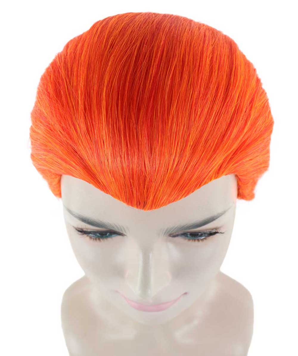 Women's Orange Sexy Supervillain Wig