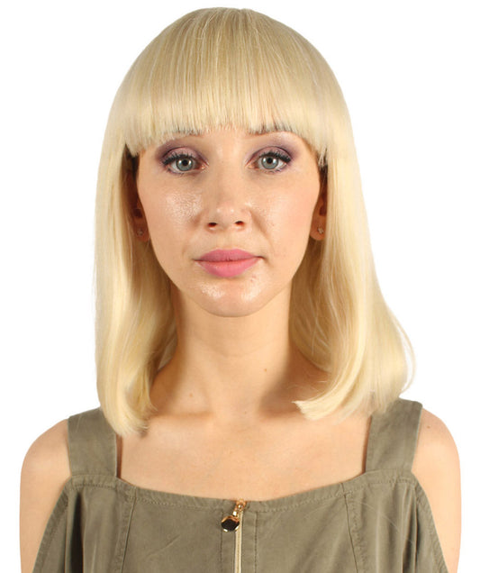 Women's Medium Bob Blonde Wig