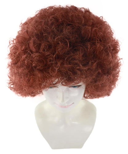 Burgundy Afro Wig