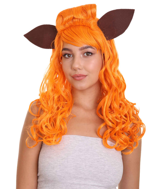 Lovely Orange Fox Wig