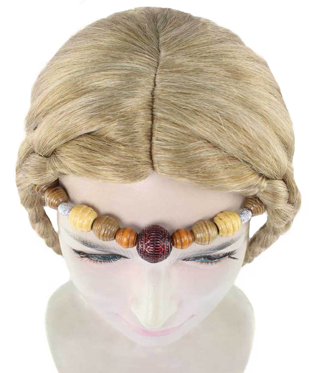 Women's Medieval Renaissance Blonde Wig