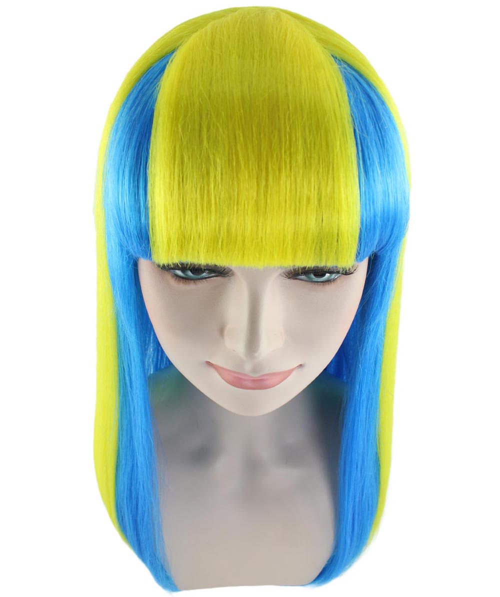 Sweden Flag Bob Wig