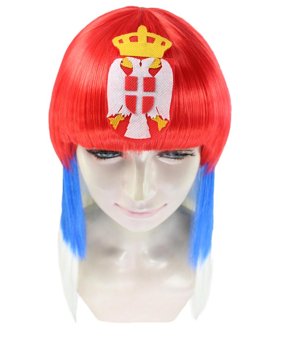 Serbia Flag  Bob Wig