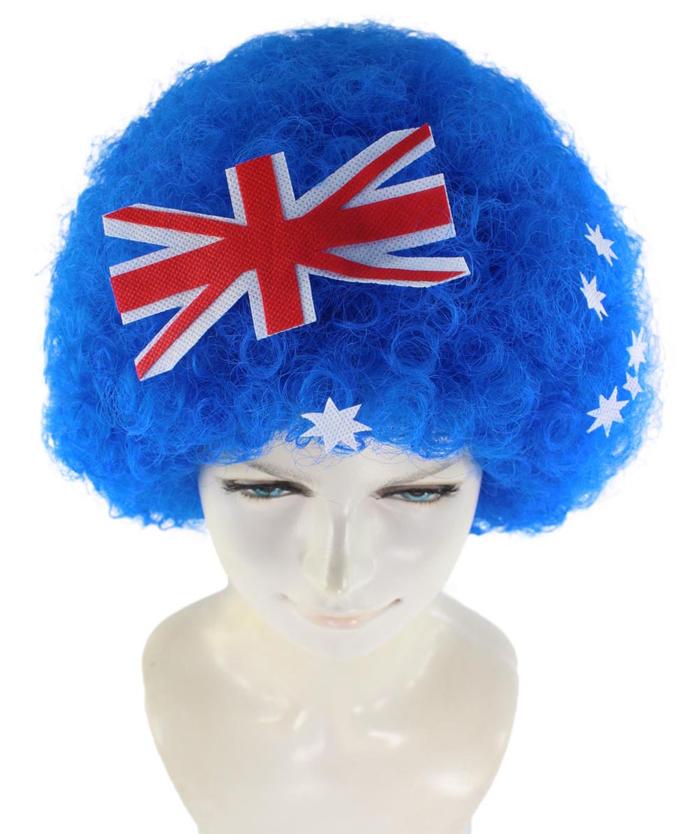 sport afro wig