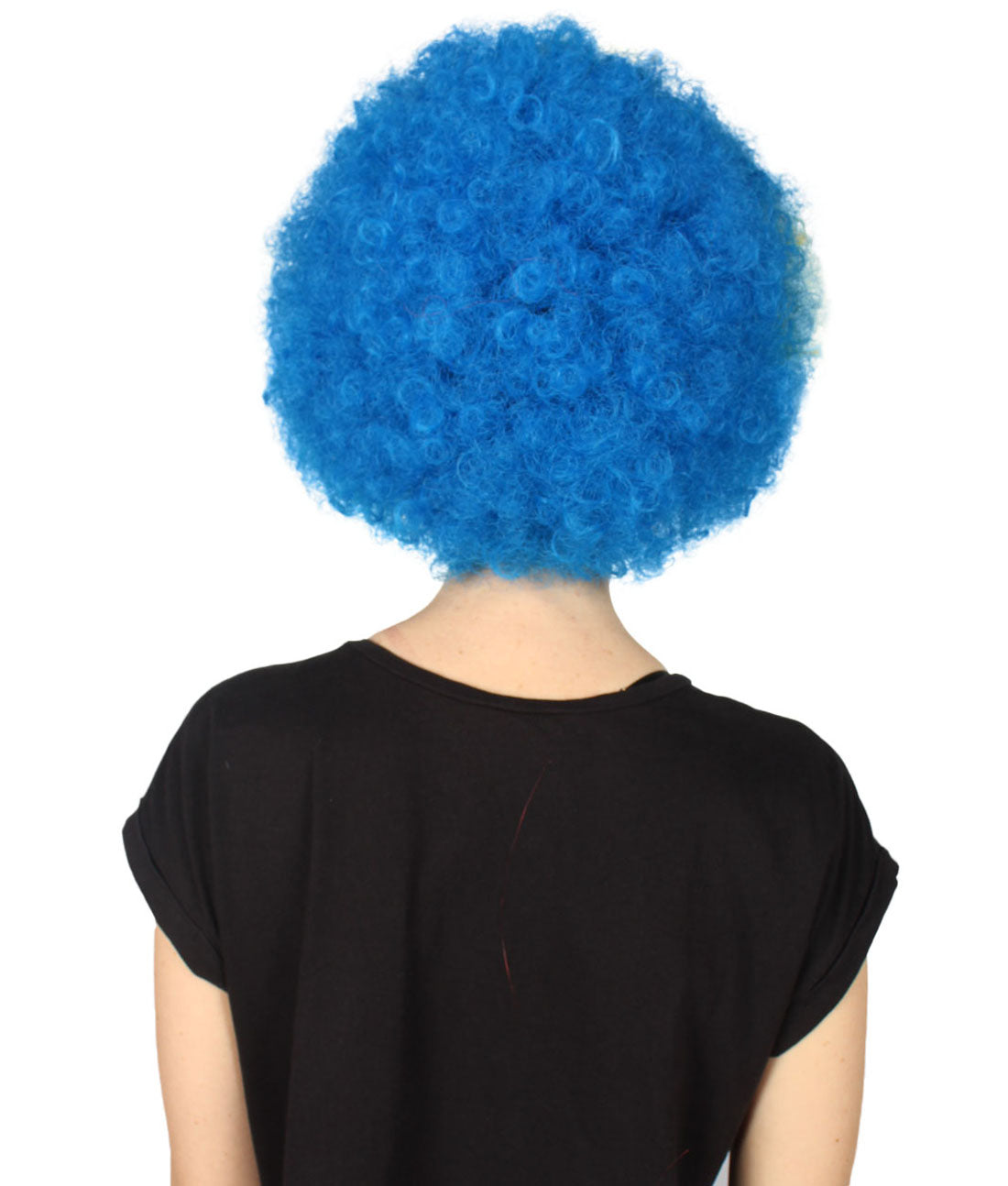 sweden flag sport afro wig